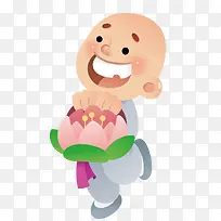 可爱小和尚-空若网 可爱小和尚-空若网