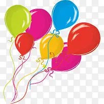 手绘气球-空若网 手绘气球-空若网