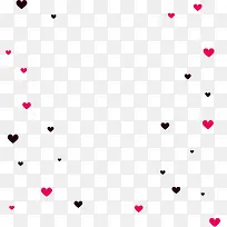红色漂浮爱心背景-空若网 红色漂浮爱心背景-空若网