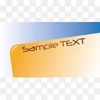 矢量时尚名片模板-空若网 矢量时尚名片模板-空若网