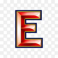 红色立体字母e-空若网 红色立体字母e-空若网