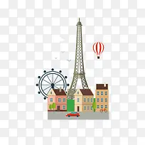 矢量欧美建筑-空若网 矢量欧美建筑-空若网