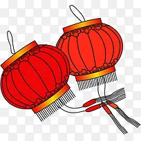 高清手绘摄影场景合成灯笼-空若网 高清手绘摄影场景合成灯笼-空若网