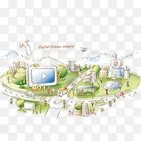 �ֻ�ȫ��ͼʸ��-������