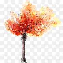 绿色清新枫叶树-空若网 绿色清新枫叶树-空若网