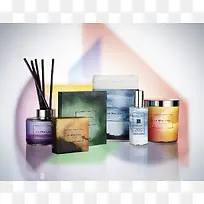 彩色颜料化妆品海报-空若网 彩色颜料化妆品海报-空若网