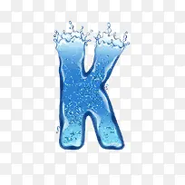 水花溅落字母k-空若网 水花溅落字母k-空若网