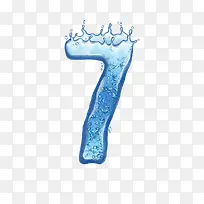 水花溅落字母数字7-空若网 水花溅落字母数字7-空若网