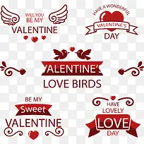 红色可爱花纹装饰-空若网 红色可爱花纹装饰-空若网