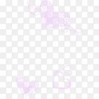 粉色带翅膀的爱心-空若网 粉色带翅膀的爱心-空若网