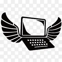 带翅膀的电脑-空若网 带翅膀的电脑-空若网