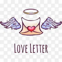 免抠卡通带翅膀的信封-空若网 免抠卡通带翅膀的信封-空若网