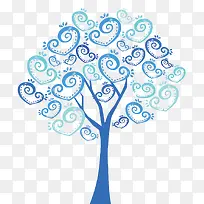 矢量爱心树-空若网 矢量爱心树-空若网