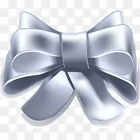 矢量圣诞节装饰银色蝴蝶结-空若网 矢量圣诞节装饰银色蝴蝶结-空若网