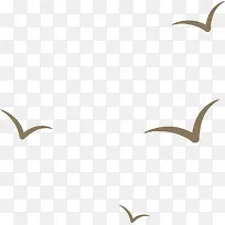 飞鸟剪影-空若网 飞鸟剪影-空若网