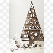 实木圣诞节摆件爱心-空若网 实木圣诞节摆件爱心-空若网