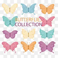 矢量手绘蝴蝶-空若网 矢量手绘蝴蝶-空若网