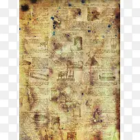 怀旧家具报纸背景-空若网 怀旧家具报纸背景-空若网