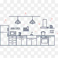 中央厨房手绘-空若网 中央厨房手绘-空若网
