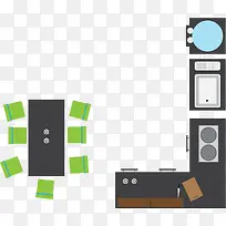 俯视中央厨房-空若网 俯视中央厨房-空若网