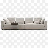 白色长沙发-空若网 白色长沙发-空若网