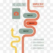 矢量曲线和箭头-空若网 矢量曲线和箭头-空若网