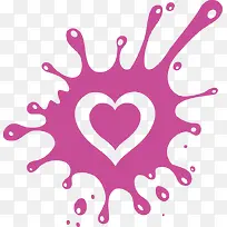 墨点爱心-空若网 墨点爱心-空若网