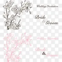 西方复古多彩花纹请柬矢量素材-空若网 西方复古多彩花纹请柬矢量素材-空若网