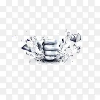 玻璃碎片炸裂素材-空若网 玻璃碎片炸裂素材-空若网