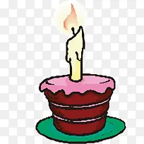 手绘蜡烛图案-空若网 手绘蜡烛图案-空若网