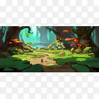 魔幻动画场景海报-空若网 魔幻动画场景海报-空若网