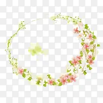 圆形相框花边-空若网 圆形相框花边-空若网