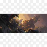 魔幻世界手绘插画-空若网 魔幻世界手绘插画-空若网