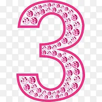 粉色数字钻石-空若网 粉色数字钻石-空若网