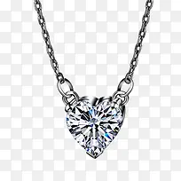 高清钻石爱心项链-空若网 高清钻石爱心项链-空若网