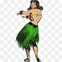 草裙舞-空若网 草裙舞-空若网