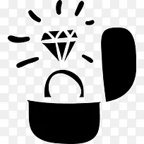 订婚戒指图标-空若网 订婚戒指图标-空若网