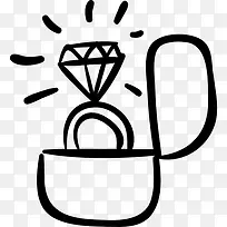 订婚戒指图标-空若网 订婚戒指图标-空若网