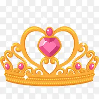 金色红宝石皇冠图-空若网 金色红宝石皇冠图-空若网