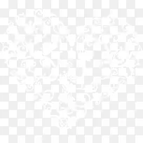 白色简约婚礼花纹爱心-空若网 白色简约婚礼花纹爱心-空若网