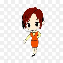 可爱卡通客服-空若网 可爱卡通客服-空若网