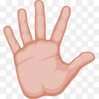 张开的手指素材图-空若网 张开的手指素材图-空若网