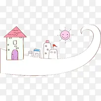 卡通村庄-空若网 卡通村庄-空若网