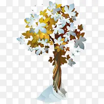 手绘树木素材树木背景-空若网 手绘树木素材树木背景-空若网
