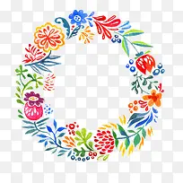 花组成的环形-空若网 花组成的环形-空若网