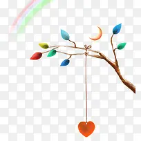 创意树枝爱心-空若网 创意树枝爱心-空若网