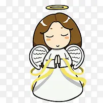 矢量天使祝福-空若网 矢量天使祝福-空若网