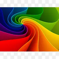 彩色立体背景-空若网 彩色立体背景-空若网