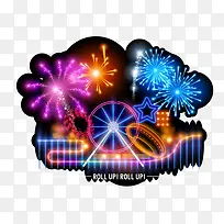 炫彩矢量图-空若网 炫彩矢量图-空若网