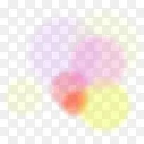 彩色淡雅梦幻圆形-空若网 彩色淡雅梦幻圆形-空若网